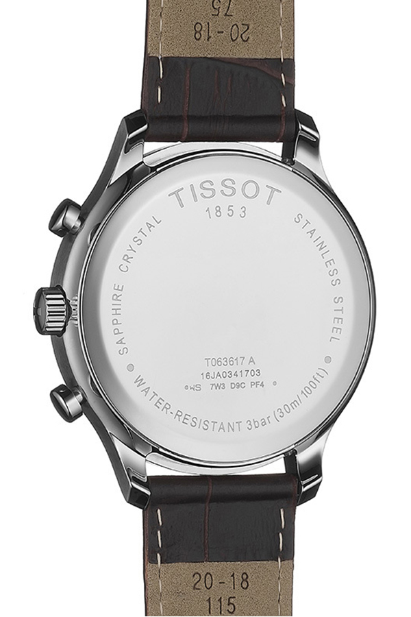 detail Tissot Tradition Quartz T063.617.16.037.00