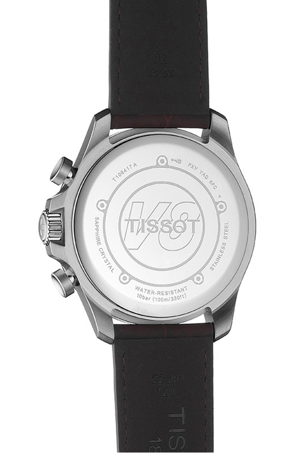 detail Tissot V8 Quartz T106.417.16.262.00