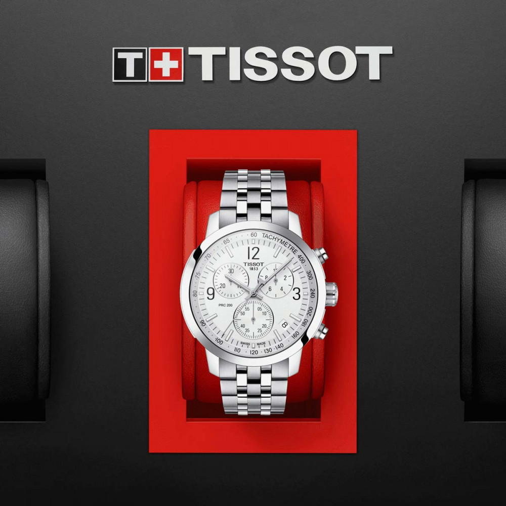 detail Tissot PRC 200 Chronograph T114.417.11.037.00