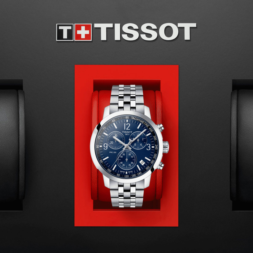 detail Tissot PRC 200 Chronograph T114.417.11.047.00