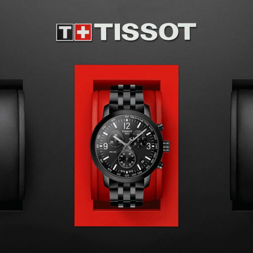 detail Tissot PRC 200 Chronograph T114.417.33.057.00