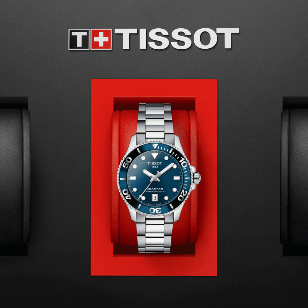detail Tissot Seastar 1000 36mm T120.210.11.041.00