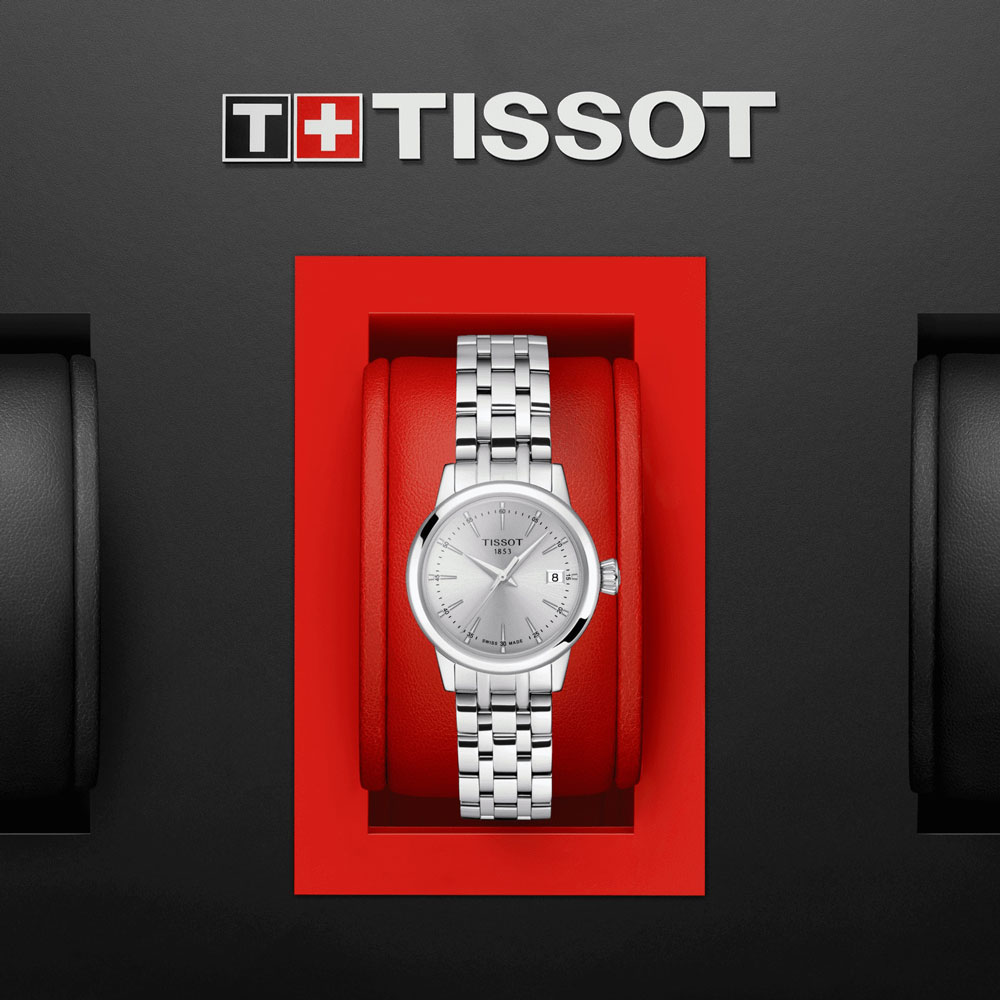 detail Tissot Classic Dream Lady T129.210.11.031.00