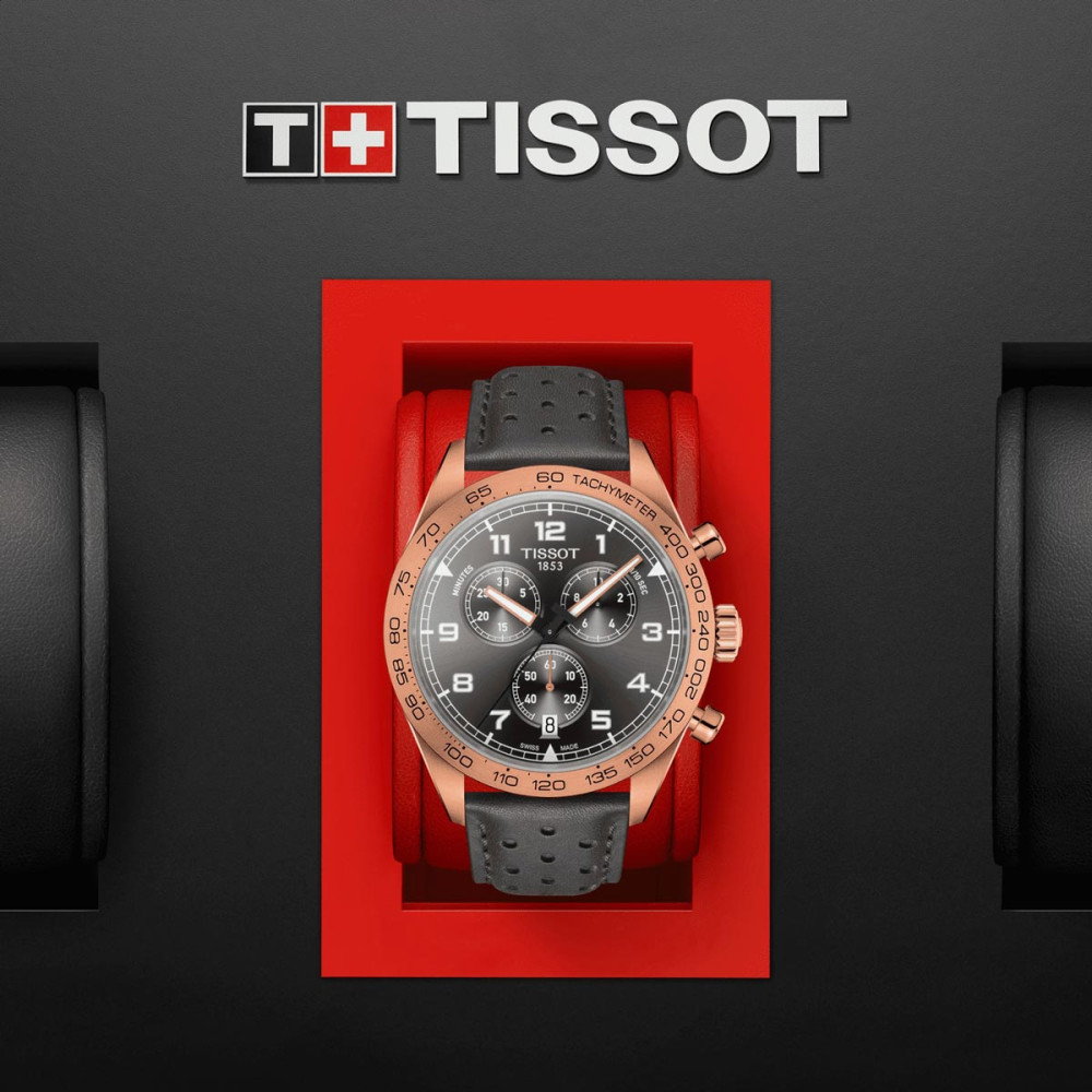 detail Tissot PRS 516 Chronograph T131.617.36.082.00