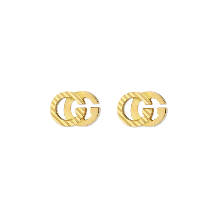detail Zlaté Náušnice Gucci GG Running YBD652219001