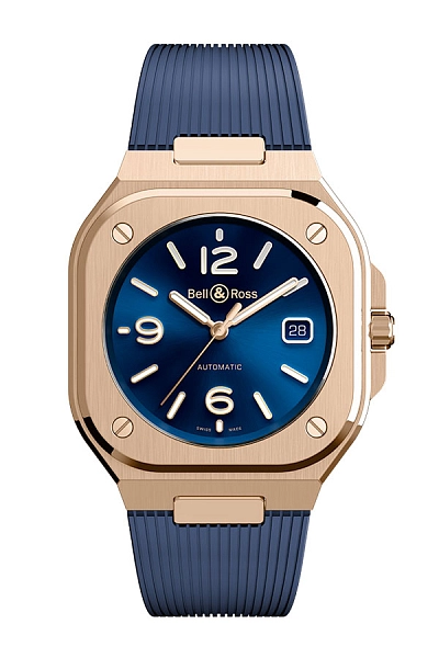Bell & Ross BR 05 Blue Gold BR05A-BLU-PG/SRB