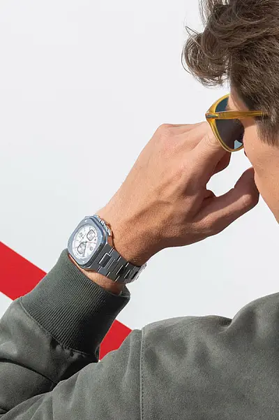 Bell & Ross BR 05 Chrono White Hawk BR05C-SI-ST/SST