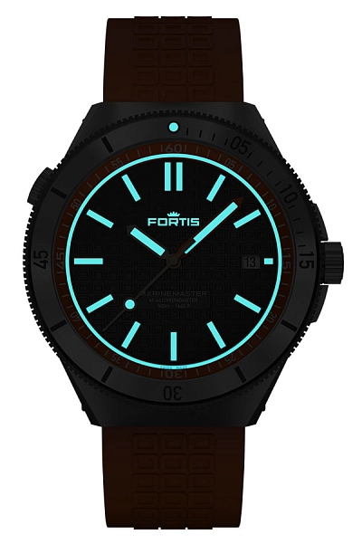 Fortis Marinemaster M-44 Amber Orange on Horizon F8120013