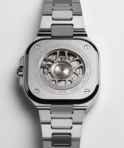 Bell & Ross BR 05 GMT White BR05G-SI-ST/SST