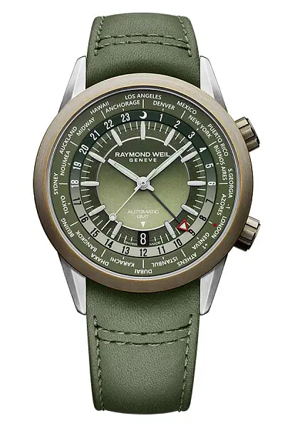 Raymond Weil Freelancer GMT Worldtimer 2765-SBC-52001