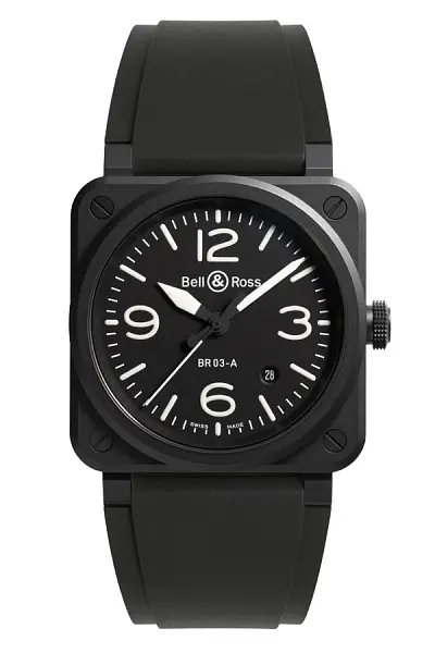 Bell & Ross BR 03 Black Matte BR03A-BL-CE/SRB
