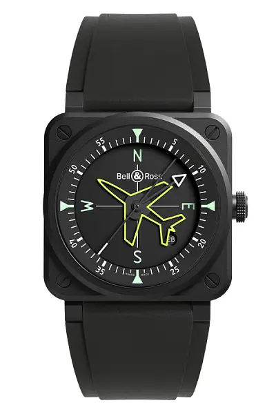 Bell & Ross BR 03 Gyrocompas BR03A-CPS-CE/SRB