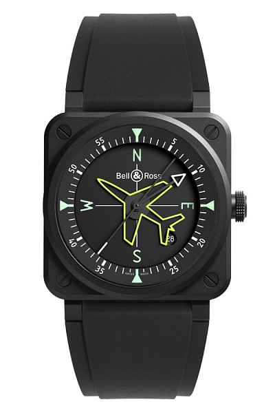 Bell & Ross BR 03 Gyrocompas BR03A-CPS-CE/SRB