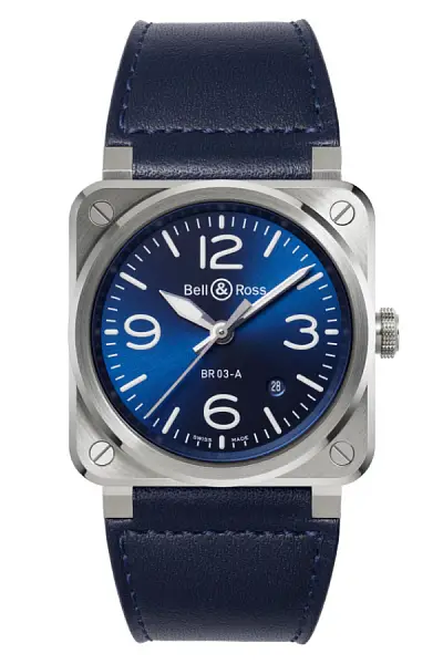 Bell & Ross BR 03 Blue Steel BR03A-BLU-ST/SCA