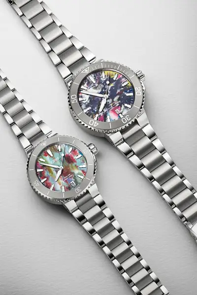 Oris Aquis Date Upcycle 01 733 7766 4150-Set