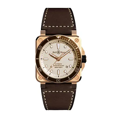 Bell & Ross Diver White Bronze BR0392-D-WH-BR/SCA