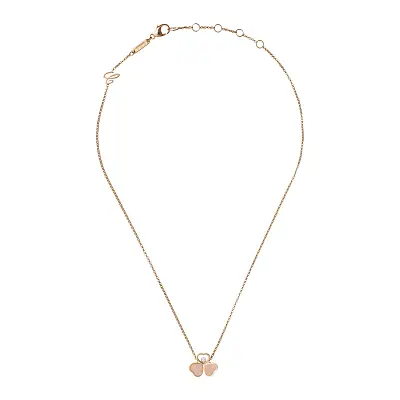 Zlatý Přívěsek Chopard Happy Hearts 81A083-5711