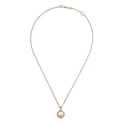 Zlatý Přívěšek Chopard Happy Diamonds 79A018-5201