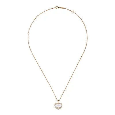 Zlatý Přívěsek Chopard Happy Diamonds 79A038-5201