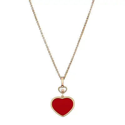 Zlatý Přívěsek Chopard Happy Hearts 797482-5801