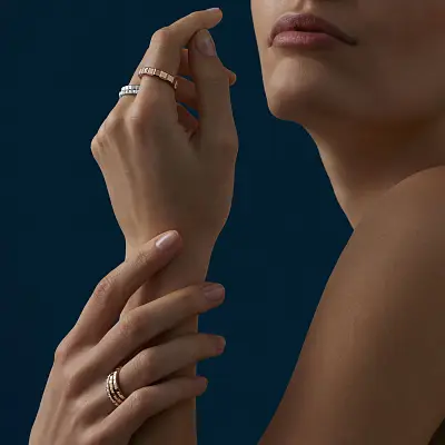 Zlatý prsten Chopard Ice Cube 827702-5232