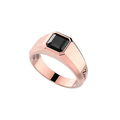 Zlatý prsten Zancan Couture Sapphire UA022R