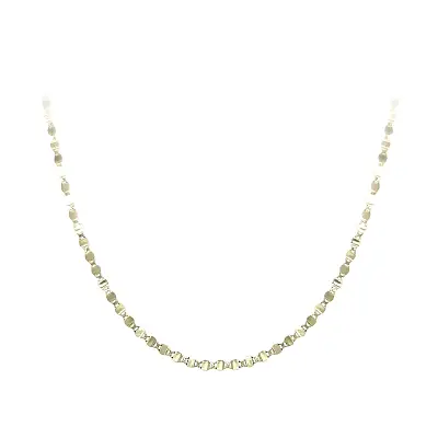 Zlatý facetovaný řetízek