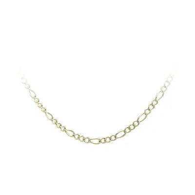 Zlatý řetízek Figaro