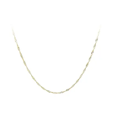 Zlatý řetízek Singapur