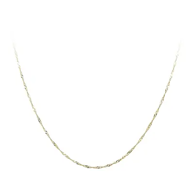 Zlatý řetízek Singapur