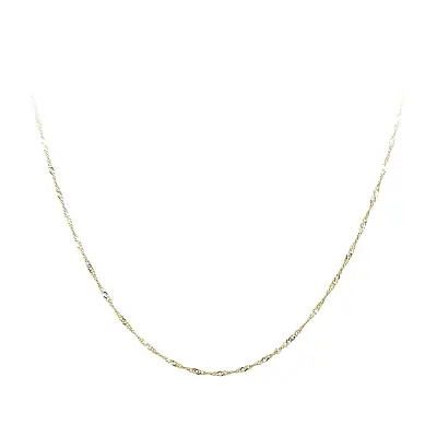 Zlatý řetízek Singapur