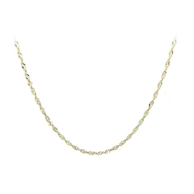 Zlatý řetízek Singapur