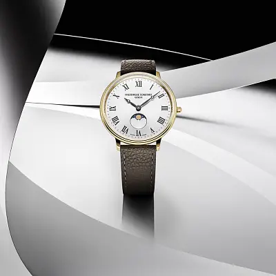 Frederique Constant Classics Quartz Moonphase FC-206RS3S5