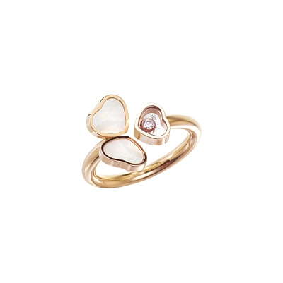 Zlatý Prsten Chopard Happy Hearts 82A083-5312