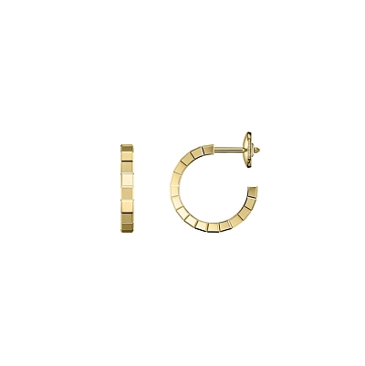 Gold Earrings Chopard Ice Cube 837702-0006
