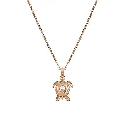 Zlatý Náhrdelník Chopard Happy Diamonds Turtle 79A187-5001