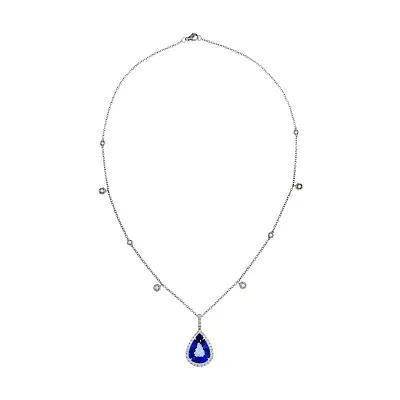 Elegantní Spojení Tanzanitu a Diamantů v Jedinečném Designu