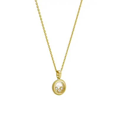 Zlatý Přívěsek Chopard Happy Diamonds 79A018-0001