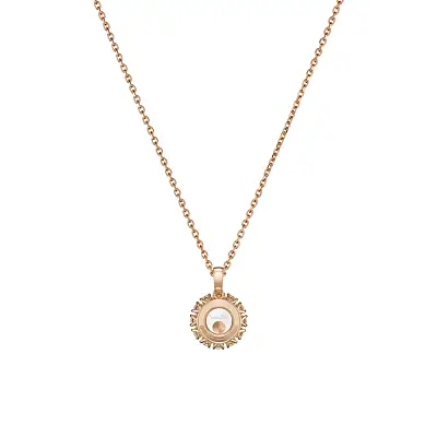 Zlatý Přívěsek Chopard Happy Diamonds 79A609-5001