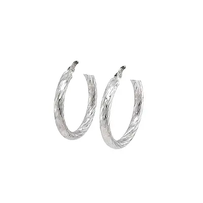 Elegantní Kruhy z Bílého Zlata – Lesk, Který Nepřehlédnete