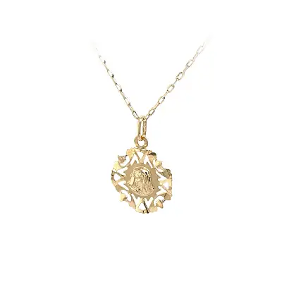 Zlatý Přívěsek Madonka Panna Marie