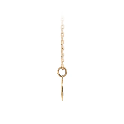 Gold Pendant Madonna Virgin Mary