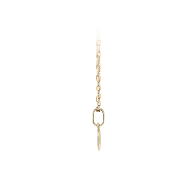 Gold Pendant with Fine Image of Virgin Mary
