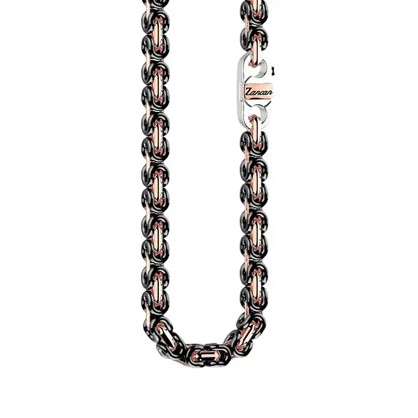 Zlatý náhrdelník Zancan Ceramikgold KC074R-N-60