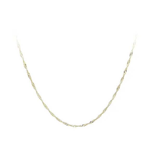 Zlatý řetízek Singapur