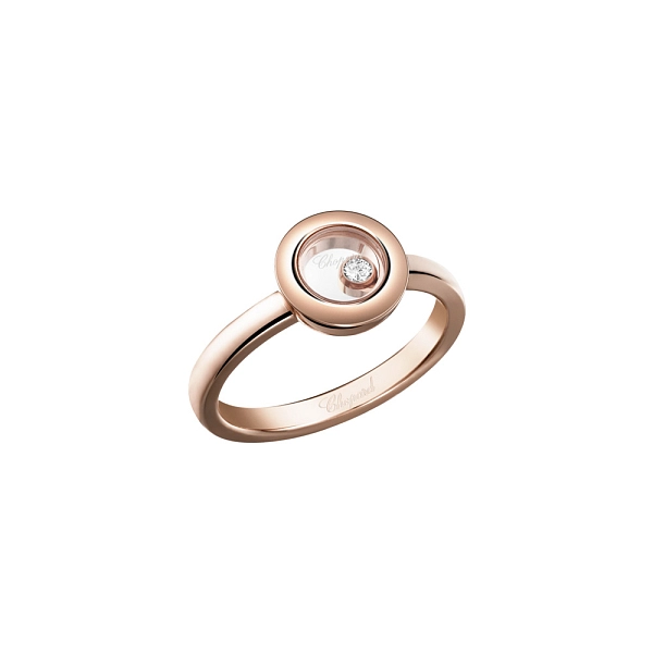 Gold Ring Chopard Happy Diamonds 82A017-5116
