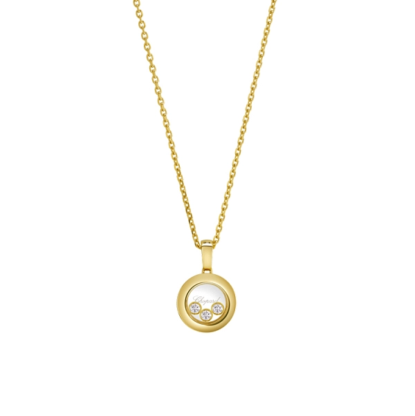 Gold Pendant Chopard Happy Diamonds 79A018-0001