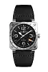 Bell & Ross Instruments BR0393-GMT-ST/SCA