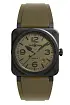 Bell & Ross New BR 03 Military Ceramic BR03A-MIL-CE/SRB