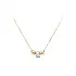 Náhrdelník se Zirkony z Kombinovaného Zlata